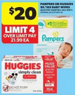 Real Canadian Superstore Pampers baby wipes offer