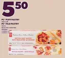 Independent Grocer PC puff pastry offer