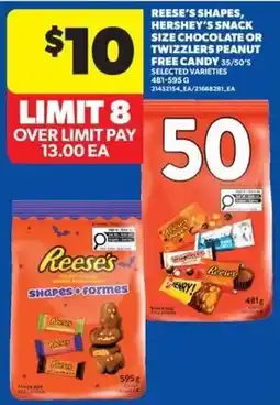 Real Canadian Superstore Reese's shapes offer