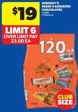 Real Canadian Superstore Hershey's reese's assorted chocolates offer