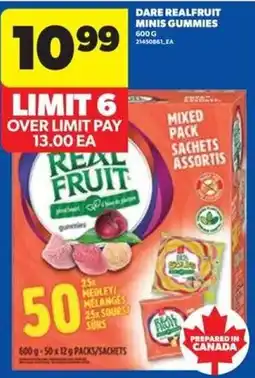 Real Canadian Superstore Real Fruit minis gummies offer