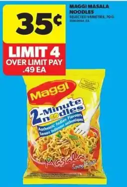 Real Canadian Superstore Maggi masala noodles offer