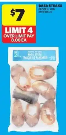 Real Canadian Superstore Basa Steaks offer