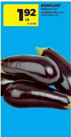 Real Canadian Superstore Eggplant offer