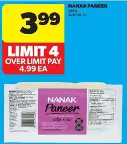 Real Canadian Superstore Nanak Paneer offer