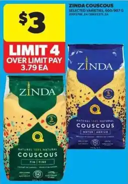 Real Canadian Superstore Zinda couscous offer