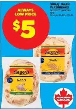Real Canadian Superstore Suraj naan flatbreads offer