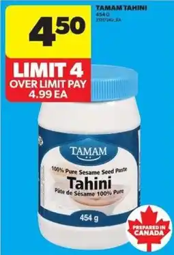 Real Canadian Superstore Tamam tahini offer