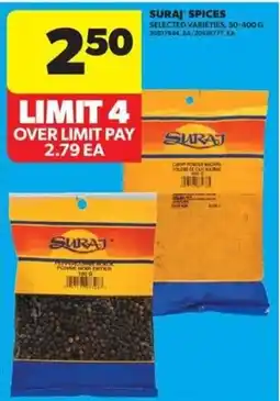 Real Canadian Superstore Suraj spices offer
