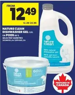 Real Canadian Superstore Nature clean dishwasher gel offer