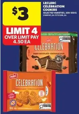 Real Canadian Superstore Leclerc celebration cookies offer