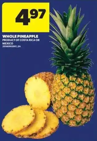 Real Canadian Superstore Whole pineapple offer