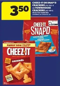 Real Canadian Superstore Cheez-it crackers offer