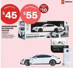 Real Canadian Superstore Sharper Image RC Porsche Taycan offer