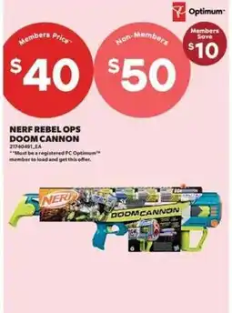 Real Canadian Superstore Nerf rebel ops doom cannon offer
