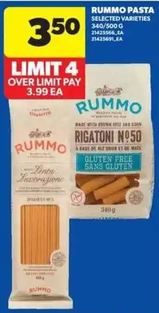 Real Canadian Superstore Rummo pasta rigatoni n50 offer