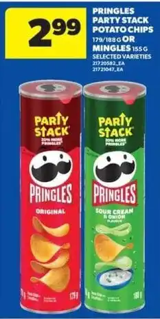 Real Canadian Superstore Pringles party stack potato chips offer