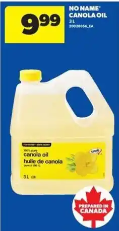 Real Canadian Superstore No Name canola oil offer