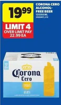 Real Canadian Superstore Corona Cero alcohol free beer offer
