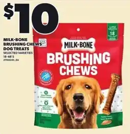 Independent Grocer Milk-bone brushing chews dog treats offer