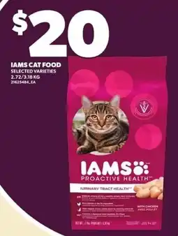 Independent Grocer Iams cat food offer