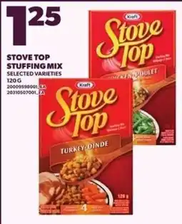 Independent Grocer Kraft stove top stuffing mix offer