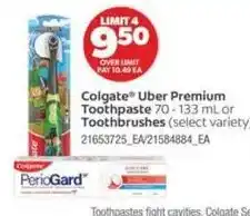 Real Canadian Superstore Colgate Uber Premium Toothpaste or Toothbrushes offer