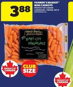 Real Canadian Superstore Farmer's Market mini carrots offer