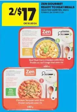 Real Canadian Superstore Zen Gourmet ready to heat meals offer