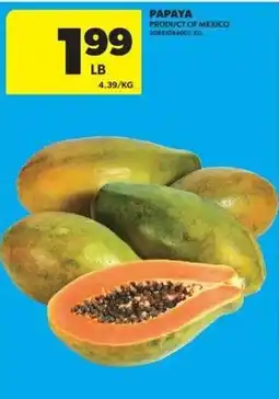 Real Canadian Superstore Papaya offer