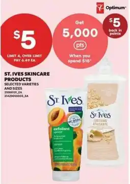 Real Canadian Superstore St. Ives skincare products offer