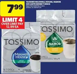 Real Canadian Superstore Tassimo Maxwell House, Nabob offer