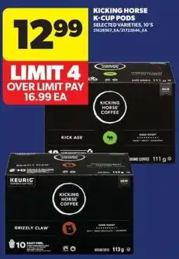 Real Canadian Superstore Kicking Horse K-Cup Pods offer