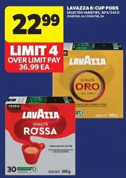 Real Canadian Superstore Lavazza k-cup pods offer