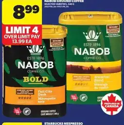 Real Canadian Superstore Nabob ground coffee offer