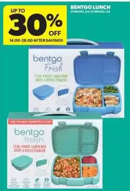 Real Canadian Superstore bentgo fresh leak-proof lunch box offer