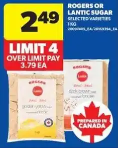 Real Canadian Superstore rogers or lantic sugar offer