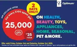Real Canadian Superstore Optimum on health, beauty, toys, appliances, home, seasonal, pet & more offer