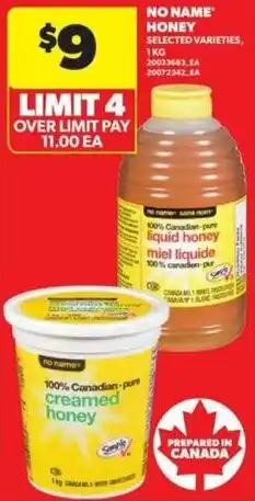 Real Canadian Superstore No Name honey offer