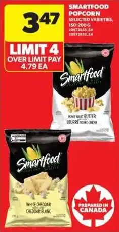 Real Canadian Superstore Smartfood popcorn offer