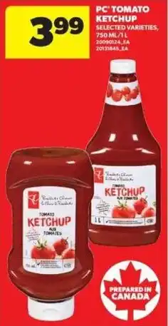 Real Canadian Superstore PC ketchup offer