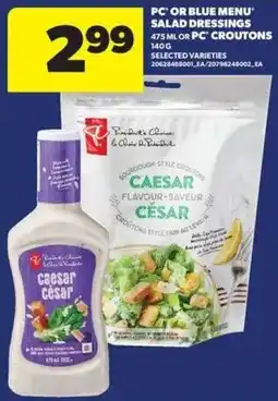 Real Canadian Superstore Pandora's Choice caesar dressing offer