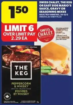 Real Canadian Superstore The Keg peppercorn & whisky gravy mix offer