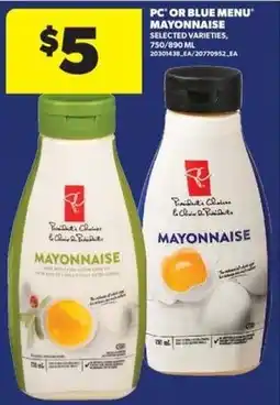 Real Canadian Superstore PC mayonnaise offer