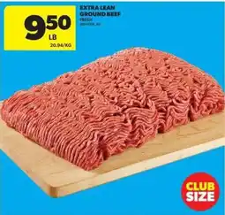 Real Canadian Superstore Extra Lean Ground Beef offer