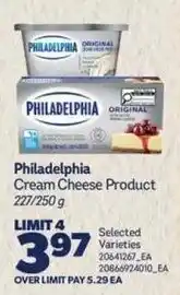 Real Canadian Superstore Philadelphia cream cheese product offer