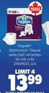 Real Canadian Superstore Royale Bathroom Tissue offer