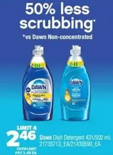 Real Canadian Superstore Dawn Dish Detergent offer
