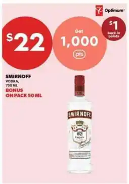 Real Canadian Liquorstore Smirnoff Vodka offer