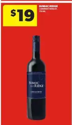 Real Canadian Liquorstore Sumac Ridge offer